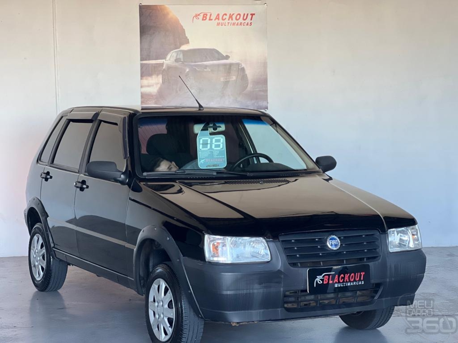 Fiat Uno Mille 1.0 Fire/ F.Flex/ ECONOMY 4p - 2008/2008 - Blackout ...